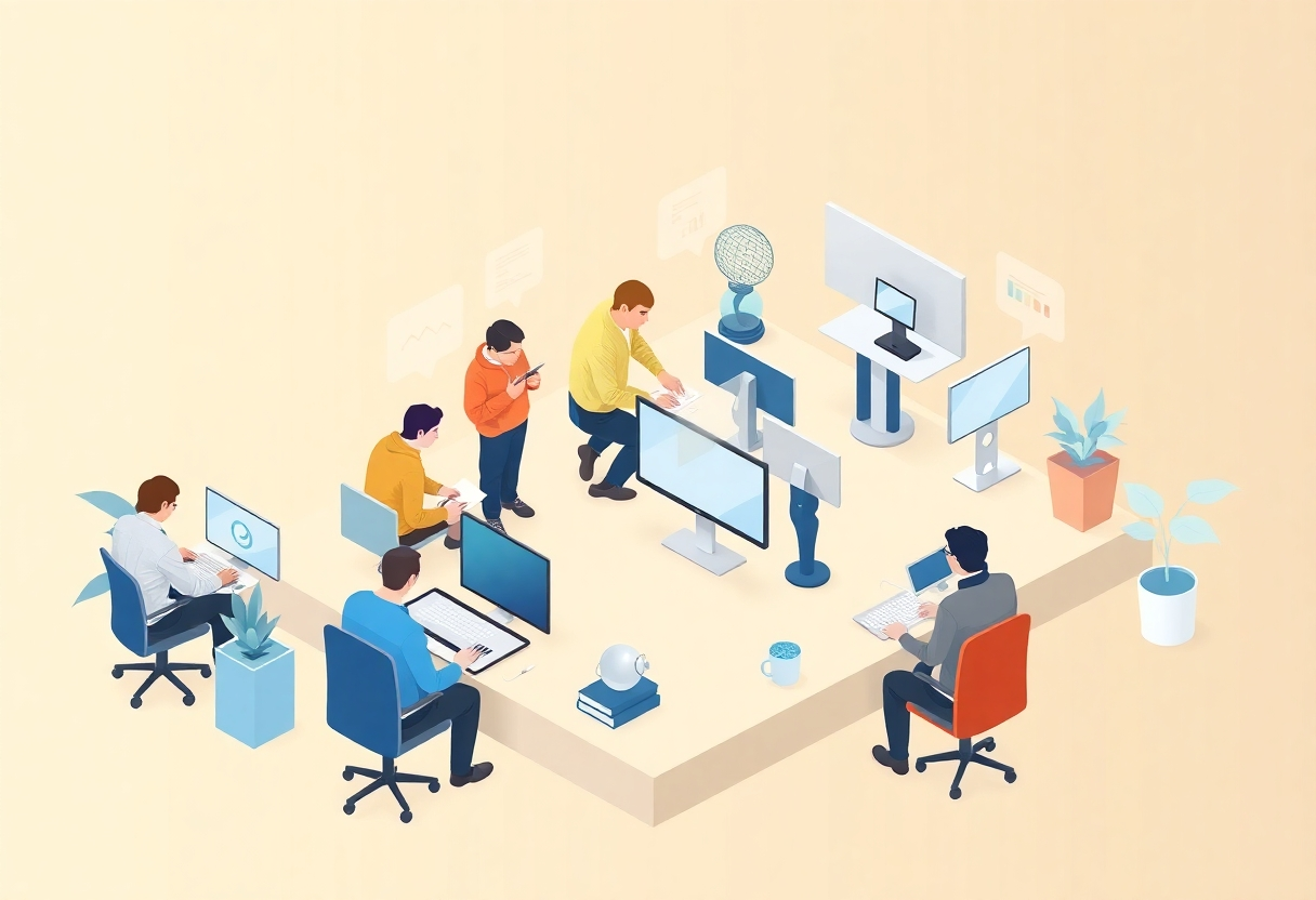 Team working